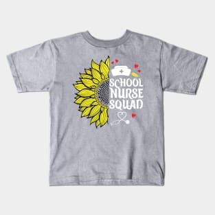 School Nurse Squad Kids T-Shirt